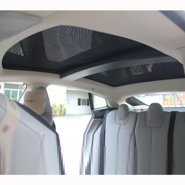 Topfit Sunroof Sunshade for Tesla Model S, 2012-2017, Includes 2 Pieces