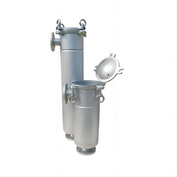 Food Beverage 316L PTFE Gasket Multi Water Bag Filter Mirror Polished Housing
