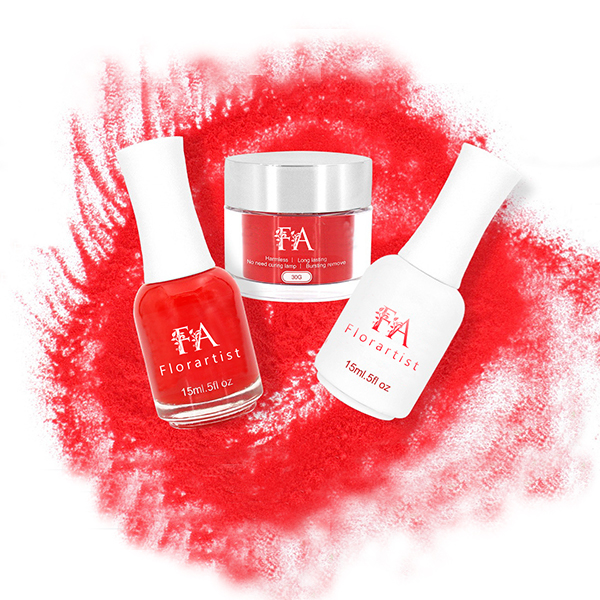 OEM UV Nail Gel 3 in 1 Match Acrylic Nail Glitter Dipping Powder Three Step Gel Nail Polish Acrylic Powder Wholesale