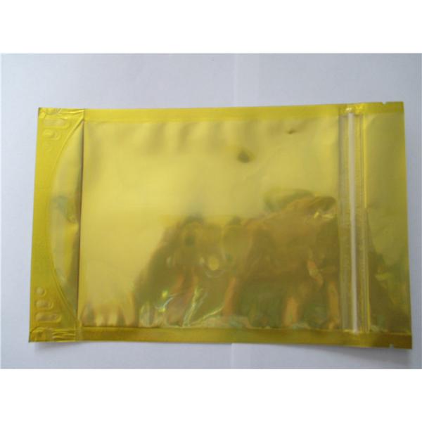 Buy High Reliability Foil Stand Up Zip Pouch Good Barrier Property Against Moisture at wholesale prices