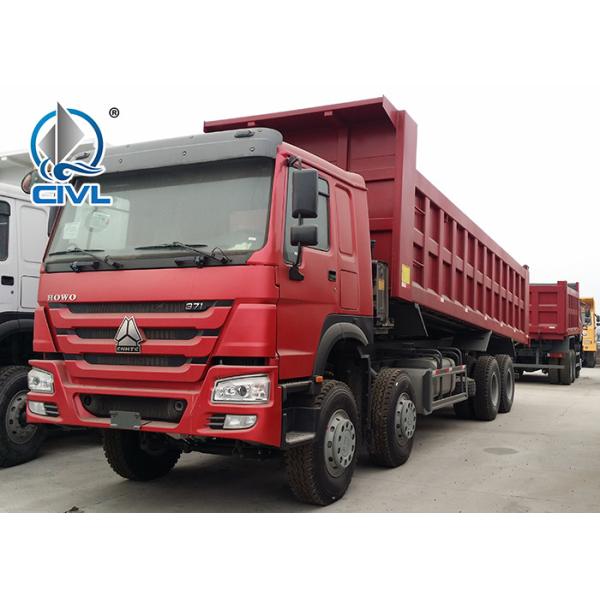 SINOTRUK HOWO 371HP LHD Heavy Duty Tipper Trucks 8x4 20-30CBM ZZ3317N3567W