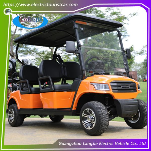 Buy CE Certificated With Roof 4 Seats Cheap Electric Golf Carts Price With 48V Battery at wholesale prices