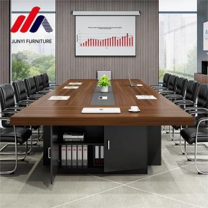 25mm Thickness Table Top Office Furniture Conference Long Table for Large