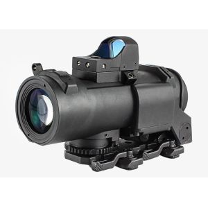 Quality 1 - 4 X 32F shockproof rifle Tactical Hunting Scope With Detachable Mini Red Dot Sight Weapons for sale