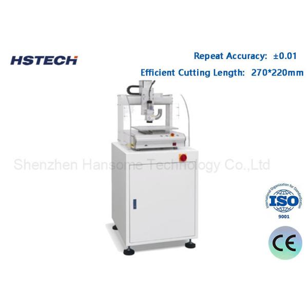 3 Axis Desktop Moving System Automatic Tabletop PCBA Router Machine For