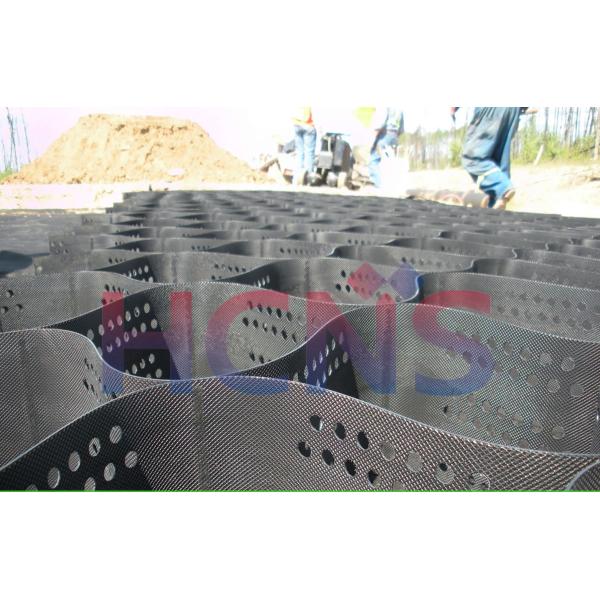Buy 3D HDPE Geoweb Geocell For Road Construction Subgrade Stabilization at wholesale prices
