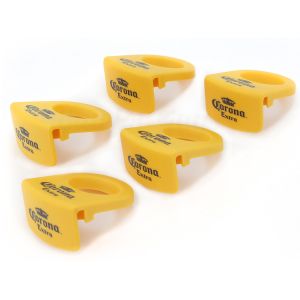 FDA Branded Wine Accessories Yellow CoronaRita Drink Clips For Slanted Margarita