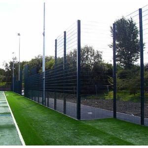 Anti Climb Galvanized Steel Wire Prison Mesh 358 Security Fence