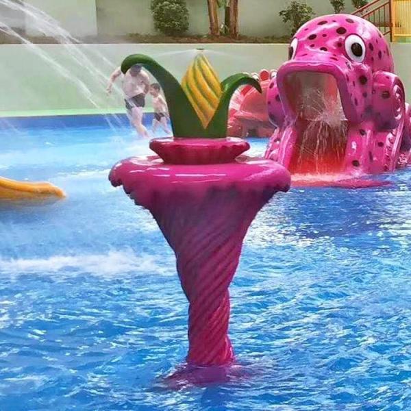 Buy Climbing Plant Spray Water Park Splash Pad Equipment Environmental Friendly at wholesale prices