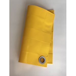 1.5m Width PVC Coated Tarpaulin With Eyelets