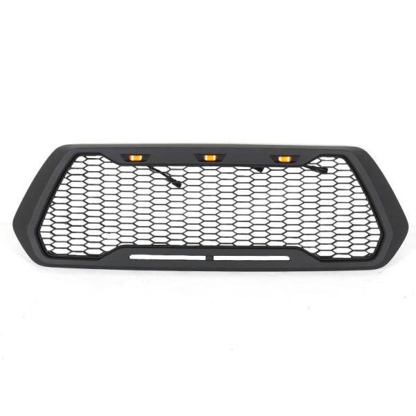 Buy 2016-2019 Raptor Style Toyota Tacoma Parts ABS Mesh Grille With LED Light at wholesale prices