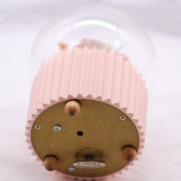 Decorative Glass Flower Box Customized Color Gift For Marriage Proposals