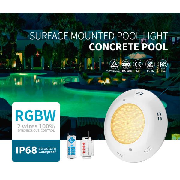 Buy Synchronous Control Underwater Led Pool Lights VDE 470nm Surface Mount at wholesale prices
