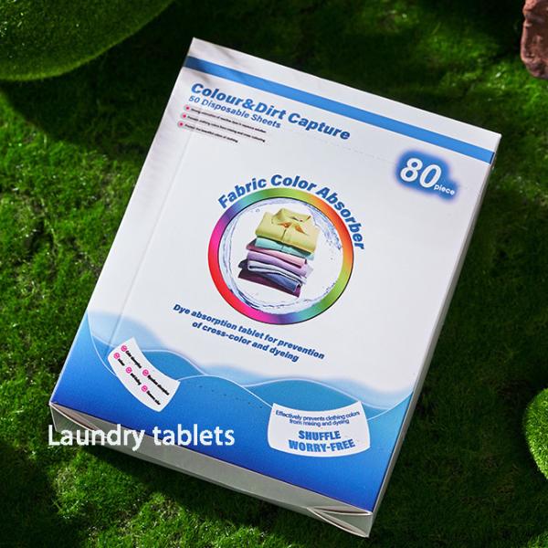 Clean And Stain Removing Laundry Detergent Sheet Fragrant And Multi Effect Laundry Soap Sheets