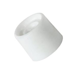 White Acrylic Components Lathe Milling PVC CNC Machining Plastic Parts