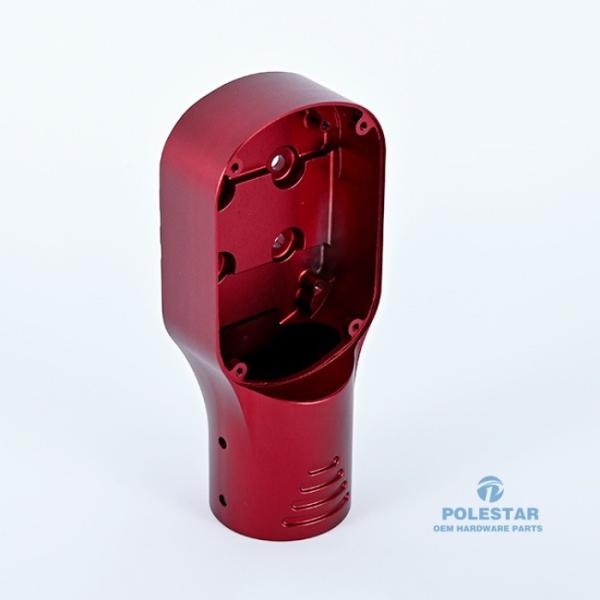 Buy Red Aluminum Anodized CNC Machined Enclosure Communication Equipment Parts at wholesale prices
