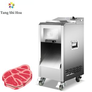 Automatic Commercial Meat Cutter Machine Meat Fresh Chicken Breast Slicer 200kg