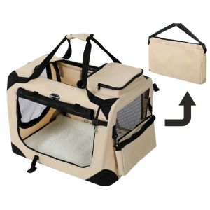 China Canvas Songmics Pet Carrier Portable Assembled Easily  Simple Construction on sale