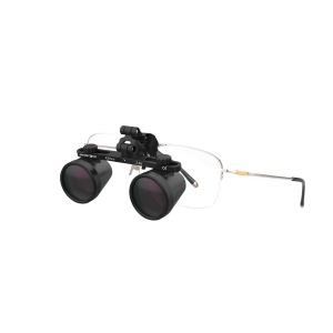 Multi Coated 2.5 X Binocular Loupes With Glass Or Polymer Lens