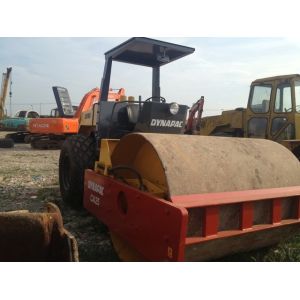 Used Road Roller Dynapac Ca25D Single Drum Roller Made in Sweden Secondhand Soil
