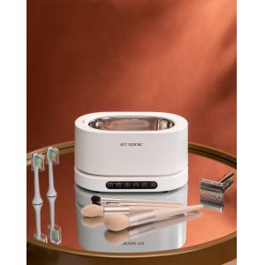 35W Four Time Cleaning Modes Ultrasonic Jewellry Cleaner Removable For Coins