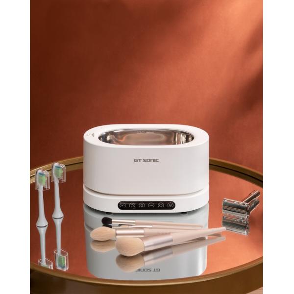 GT-U2 Ultrasonic Jewelry Cleaner Machine with 45kHz Frequency for Denture/Aligner/Ring/Eyeglass/Watches/Shaver Heads