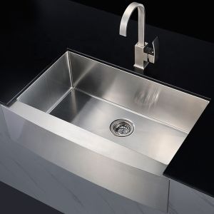 China 33'' Apron Stainless Steel Kitchen Sink Front Farmhouse Single Bowl on sale