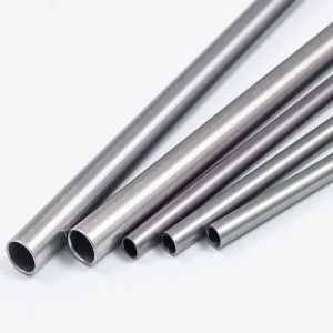Custom Polished Titanium Alloy Pipe with Seamless Weld Smooth Surface Anodized