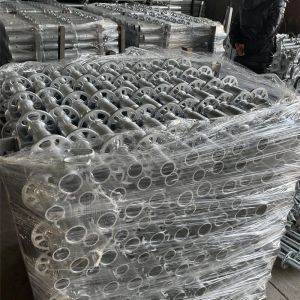 Galvanized Q355 1.5m EN12811 Scaffolding Ringlock Standard Rosette System