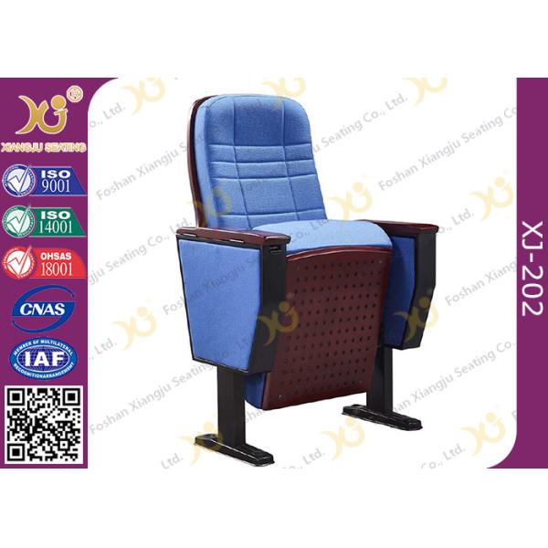 Upholstered Ergonomic High Grade Fold Up Auditorium Seating / Movie Theater