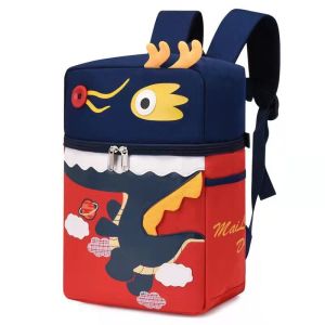 Polyester Kids School Backpack Bag 3d Mermaid Cartoon