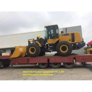ZL50GN Wheel Loader Operation Weight 17500kgs XCMG Rated Loading 5ton