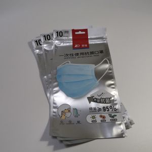 Gravure Printing 3 Side Seal Medical Packaging Bags