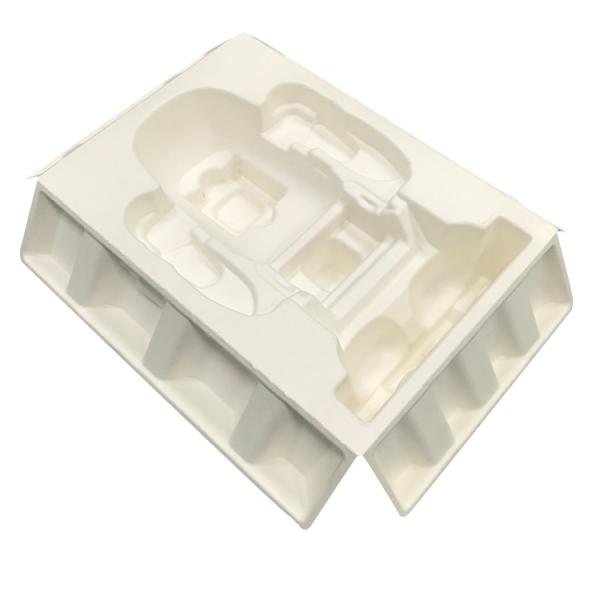 Disposable Paper Packaging Biodegradable Molded Pulp Packaging Eco Friendly