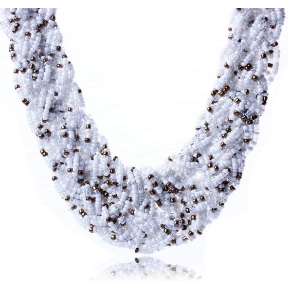 Buy Bohemian crystal beads prepared tube wild temperament collarbone chain at wholesale prices