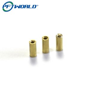 OEM Precision CNC Brass Parts Machining Turning Machined Accessories