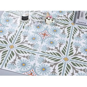 Gray Green 20x20cm Acid-Resistant Ceramic Rustic Tile