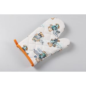 Kitchen Heat Protection Oven Mitt 100%cotton
