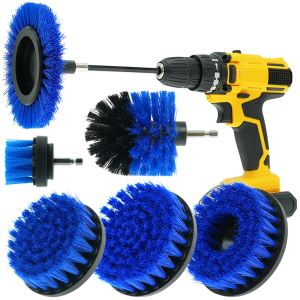 Quality Rotary Upholstery Drill Rotary Brush 7pcs With Extension Rod for sale