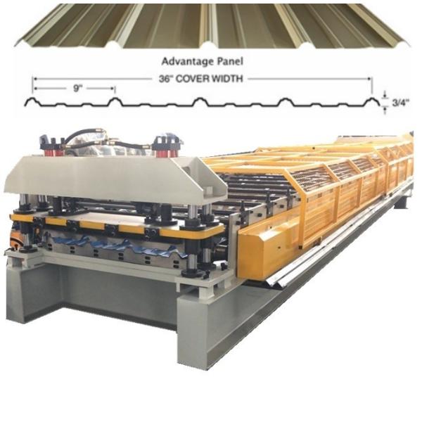 Buy R Panel And Ag Panel Cold Roll Forming Machine Fast Speed at wholesale prices