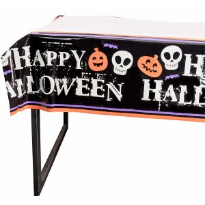 Offset Printing Plain Dyed Halloween Table Cover 54*108''