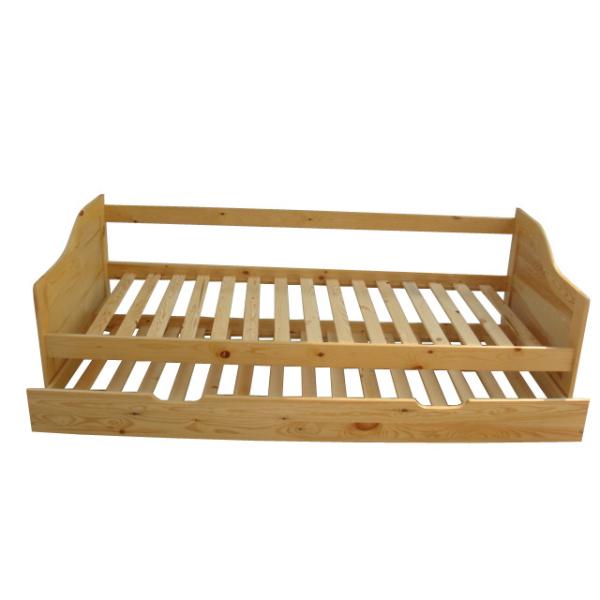Buy modern single bed pine wood at wholesale prices