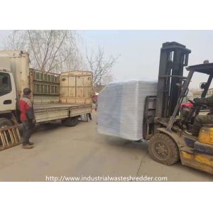 Polyvinyl Chloride Plastic Shredder Machine With Rotary Blades