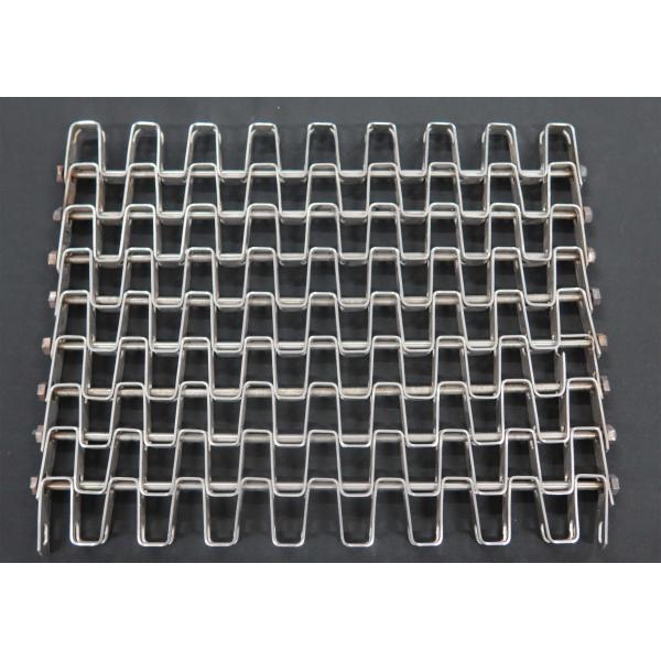 304 Stainless Steel Balanced Weave Conveyor Belt Bread Baking Chain Link Wire Mesh