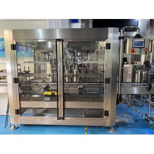 China Dishwashing Bottle Liquid Filling Machine With 2-12 Nozzles on sale