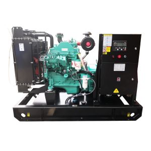 1500 Rpm 24kw Cummins Generator Set Water Cooling System