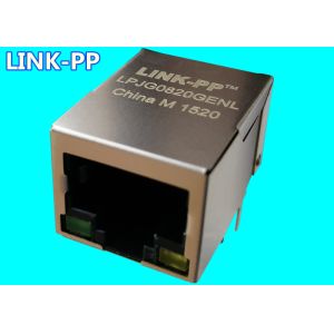 LPJG0820HENL 1x10/100/1000Mbps Gigabyte Mag Rj45 Modular jack