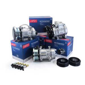 7H15 2B Auto Parts Air Conditioner Compressor For Nissan UD 340 24V WXTK417