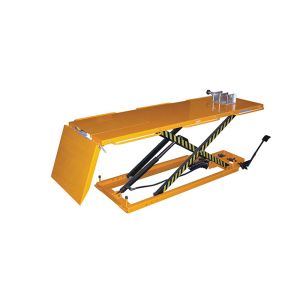China TC500 Hydraulic Motorcycle Lift Table Hydraulic Stationary Lift Platform for Lifting Motorcycle Capacity 500kg on sale