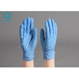 Powder Free Cleanroom Nitrile Gloves With High Temperature Resistance